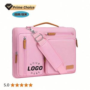 Sacoche d'ordinateur portable personnalisée 15-15,6 pouces avec fermeture éclair, nouvelle collection, meilleur fabricant, multi-poches, en polyester imperméable - Product Image 1