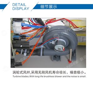 Stasiun Solder Rework 2 in 1 QUICK 706W+ / Steker EU Bebas Timbal Digital Elektronik BGA Stasiun Solder Rework Pistol Udara Panas - Product Image 2