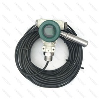 Capteur de niveau de liquide submersible intégré, sonde de mesure de température, boîtier en acier inoxydable, protection IP68, précision de 0,25%