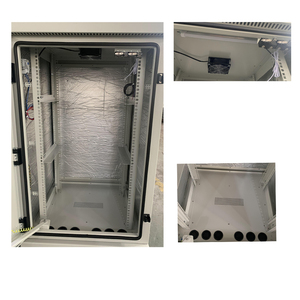 Langji IP55 19" Rack 18U Floor Standing Outdoor Battery Charge Telecom Power Supply <b>Cabinet</b> Stainless Steel Telecom Equipment Ou - Product Image 2
