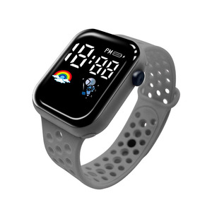 Orologio Digitale LED Sportivo con Cinturino in Plastica Ovale <span class=keywords><strong>per</strong></span> <span class=keywords><strong>Bambini</strong></span>, Studenti <span class=keywords><strong>Maschi</strong></span> e Femmine - Product Image 4