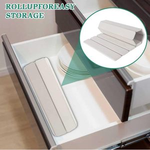 แผ่นรองจานไดอะตอมไมต์แบบพับได้ ดูดซับน้ำ สำหรับเคาน์เตอร์ครัวและห้องน้ำ - Product Image 2