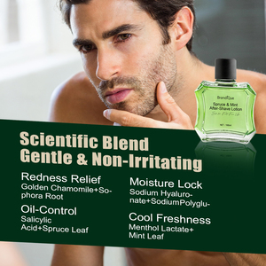 <span class=keywords><strong>Dopobarba</strong></span> Personalizzato con Etichetta Privata, Idratante, Controllo Oleosità, Delicato e Lenitivo per la Cura della Barba Maschile - Product Image 4