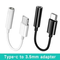 Adaptateur de câble pour écouteurs de type C à 3,5 mm, adaptateur audio USB-C mâle vers 3,5 mm AUX pour téléphones Android