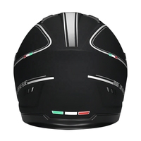 Casque de moto unique ABS DOT Racing Motocross intégral pour hommes et femmes, accessoires de moto