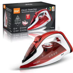Plancha de Vapor Eléctrica de Diseño Innovador con Placa de Cerámica y Pulverizador de Agua, 2600W, Automática y Portátil para Planchar Ropa - Product Image 5