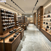 Vitrine décorative rétro en bois avec cadre arqué en L, éclairage LED, écologique, durable, avec portes vitrées et tiroirs de rangement pour bijoux