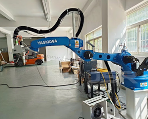 Robot de soudage par points robuste à 6 axes SP150R 150 kg avec poignet creux, automatisation par PLC et moteur - Product Image 4