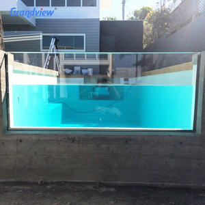 Piscine hors sol en plexiglas acrylique, panneaux acryliques transparents ronds pour piscine - Product Image 4