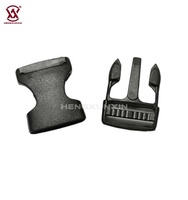 Gran oferta, correa ajustable de 1 pulgada, hebilla de Liberación lateral rápida de plástico POM para accesorios de mochila de senderismo