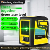 Laser industriel DIY extérieur à double faisceau, haute précision, haute intensité, ligne fine, lumière verte