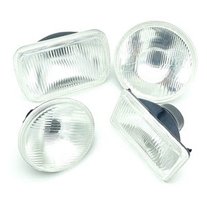 Phare semi-étanche 7 pouces carré 6052 H4, faisceau haut/bas, boîtier métallique noir, kit de phares à faisceau scellé – Meilleur prix - Product Image 6