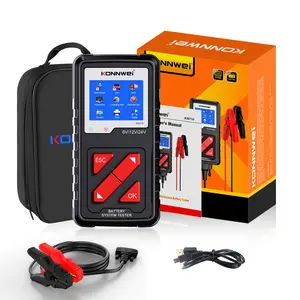 Auto Battery Analyzer Tester KONNWEI KW710 100-2000CCA für LKW 6V 12V 24V Auto kurbel-und Ladesystem Test diagnose zu