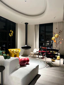 אח תלוי, אח מושהה, תנור צף מקורה. התאמה אישית של סגנון ועיצוב גודל עבור וילות או מלונות - Product Image 6