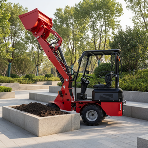 Minicargadora Agrícola Compacta de 4 Ruedas Articuladas con Motor para Jardín y Granja - ¡Oferta Especial! - Product Image 4
