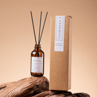 Diffuseurs à roseaux en verre sans BPA de 100 ml pour la maison et le bureau avec huiles parfumées DIY – Diffuseur de liquide aromatique écologique
