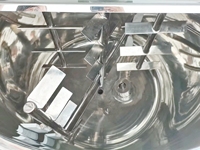 Mélangeur de liquides puissant avec moteur Siemens 1000L 2000L 3000L pour conditionneurs, émulsions, broyage, haute productivité, réservoir de mélange cosmétique