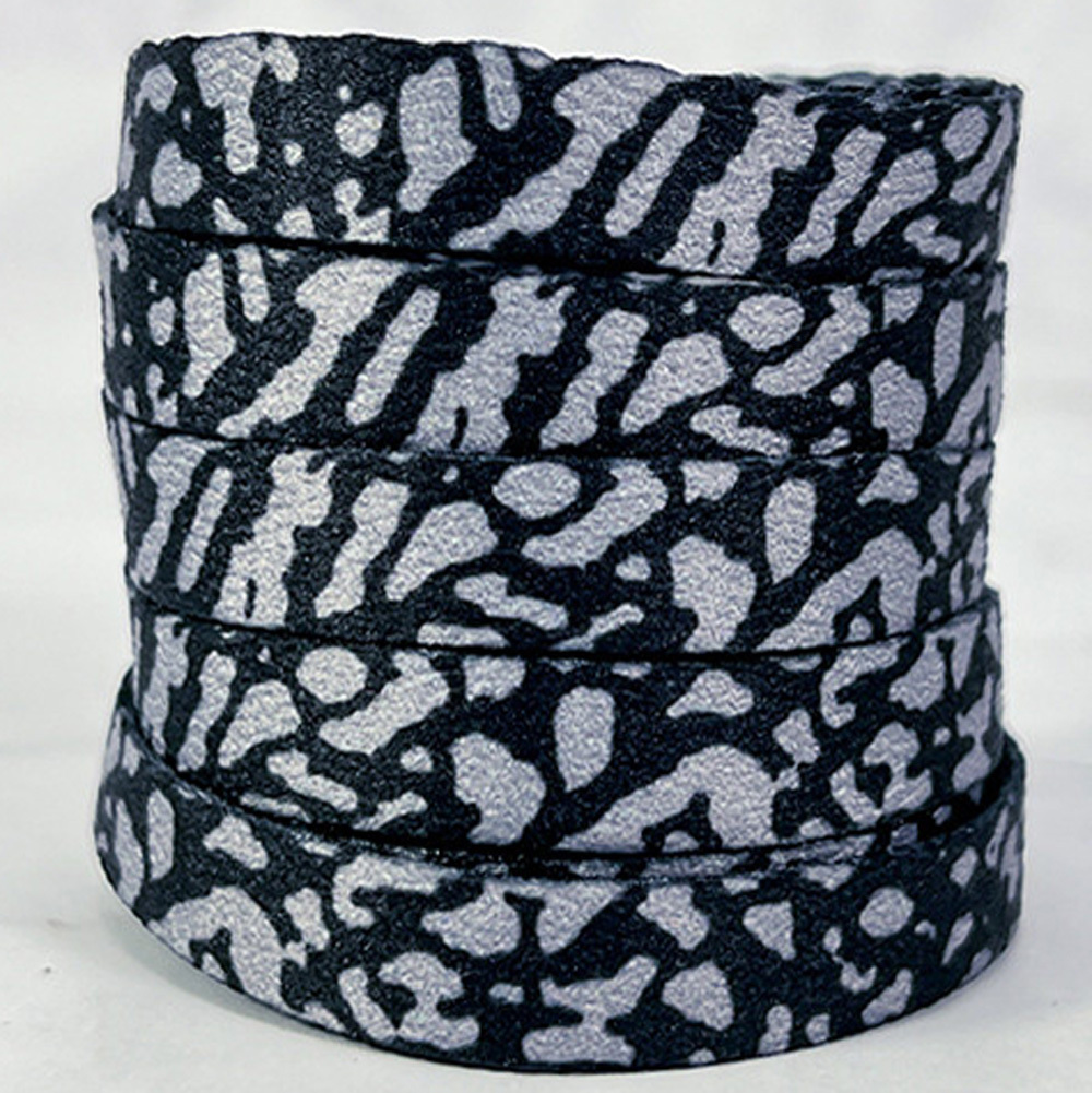 15 Grey Pink Leopard Print