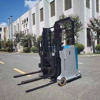 Chariot élévateur électrique contrepoids à empattement court pour entrepôt à allées étroites