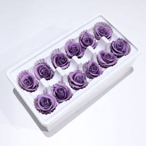 Rosa de 3-4cm para decoración del hogar, rosa de calidad, preservada, para regalo, para el Día de San Valentín, flor eterna, venta al por mayor - Product Image 6
