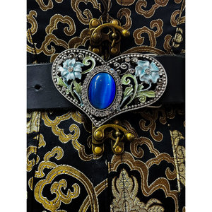 เข็มขัดหนังลายหัวใจขนาด1.5นิ้ว - Product Image 3