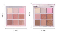 Palette de fard à paupières de maquillage personnalisée à haute teneur en pigments scintillants et scintillants marque privée Palette de fard à paupières végétalienne longue durée