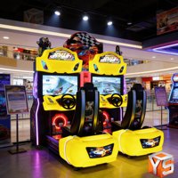 Machine d'arcade de course automobile ZDYS avec niveaux de difficulté réglables