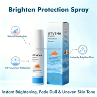 OTVENA VC Lotion Éclaircissante Protection Solaire Imperméable Anti-Transpiration Unifiante Teint Éclatant Émulsion Visage et Corps