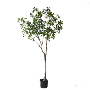 Arbre artificiel en plastique Dongguan Dream Castle Simulated Pieris, 100-200 cm, pour décoration intérieure - Product Image 5