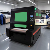 Machine de découpe laser CO2 160W à double tête, machine à rack haute vitesse pour film DTF, autocollant UV, étiquette en cristal, TPU et étiquettes de vêtements