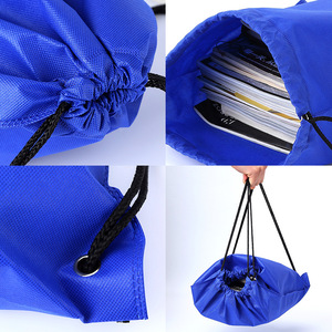 Bolsa de Compras con Cordón Ajustable, Diseño de Fábrica 2026, a la Moda, al Mejor Precio, Simple, Suave, para Regalo, DIY, Mochila con Cordón de Alta Calidad - Product Image 3