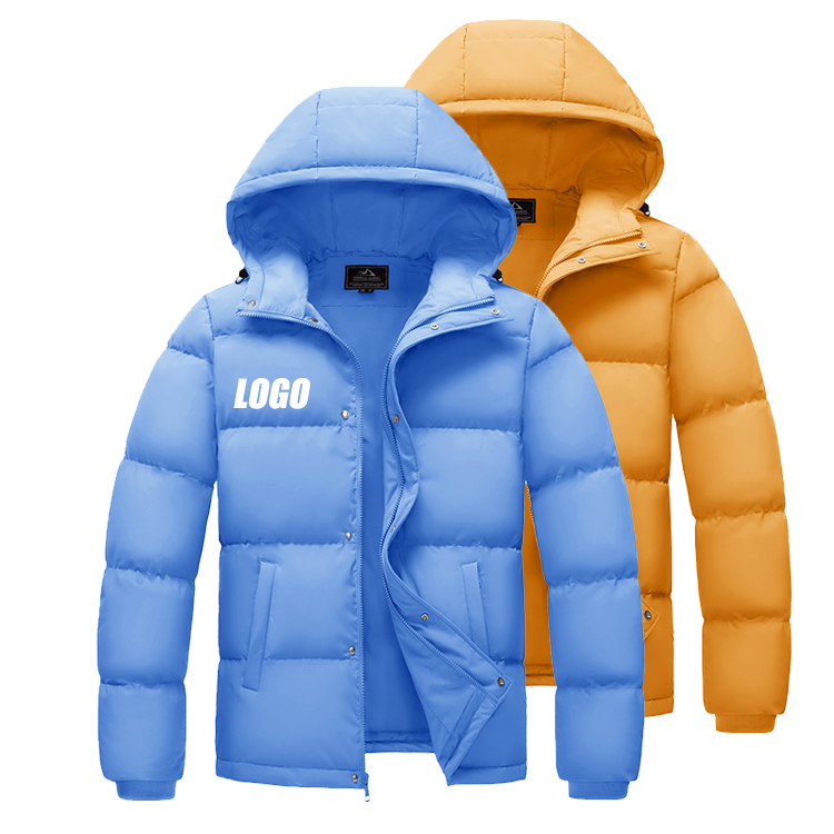 Wholesale Puffer Mens Hooded Down Puffer