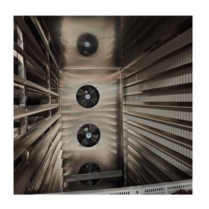 Séchoir industriel à fruits 5HP avec pompe à chaleur, déshydrateur alimentaire tout-en-un, séchoir à plateaux en acier inoxydable 304, 17 kg par heure - Product Image 5