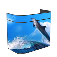 Pantalla LED Flexible para Interiores HLT P1.86mm de Alto Brillo, Compatible con Pantallas a Color, Garantía de 2 Años, Pixel CMS/RDM
