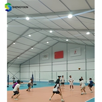 Couvertures de terrain de pickleball personnalisées de haute qualité, toit de stade, couverture extérieure pour terrain de pickleball, tente de réception pour les sports