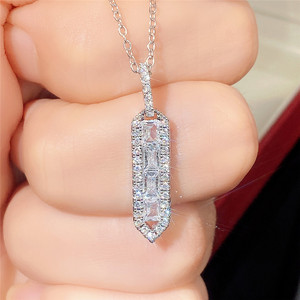 Collana Semplice a Barra per Donne, Elegante per Uso Quotidiano, Catena per Clavicola, Accessori - Product Image 4