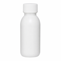 Bouteille en plastique opaque résistante à la chaleur de qualité alimentaire HDPE PP de 100 ml, emballage pharmaceutique scellé
