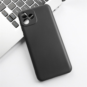 Coque de téléphone portable Durable, en TPU, noire pur, pour Blackview <span class=keywords><strong>OSCAL</strong></span> <span class=keywords><strong>C20</strong></span>/<span class=keywords><strong>C20</strong></span> Pro - Product Image 1