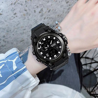 Montre de Sport Étanche Numérique à LED pour Hommes, Style Tendance, Vente en Gros Usine, Montre-Bracelet