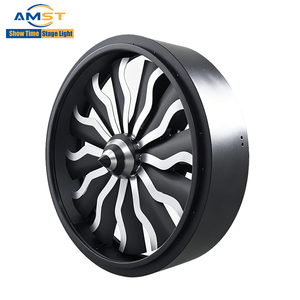 Nouvel Arrivage Projecteur LED RGB 3-en-1 Rotatif à Effet Moteur, Vitesse Réglable, Équipement d'Éclairage Scénique Professionnel pour Événements et Bars - Product Image 4