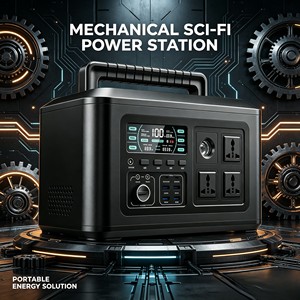 Generatore di Emergenza <span class=keywords><strong>King</strong></span> 2010Wh 1200W LiFePO4 10k Cicli Ricarica Rapida 1200W. Sistema di Accumulo Solare per Tempeste, Nevicate e Avventure Off-Grid - Product Image 2