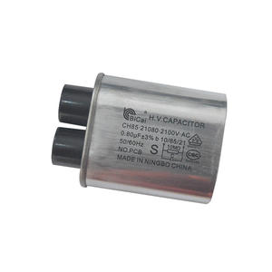 Bicai H.V. Condensador 2100V 0.80uF 50/60Hz para Horno Microondas, Hecho en Ningbo, China - Product Image 1