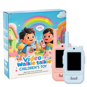 Walkie-Talkie Infantil con Temática de Dibujos Animados, Video <span class=keywords><strong>Intercomunicador</strong></span> Inalámbrico para Niños, Interacción entre Padres e Hijos al Aire Libre - Product Image 1