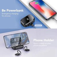 Écouteurs sans fil étanches YZ-Q25 à crochet d'oreille, casques sportifs TWS, écouteurs sans fil Bluetooth 5.4 Audifonos