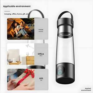New portable high-quality food grade material 500ml hydrogen water bottle PEM SPE hydrogen generator - Product Image 5
