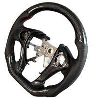 Volant en fibre de carbone forgé sur mesure avec LED pour Honda Accord 9e génération Crosstour Coupé 2012 2013 2014 2015 2016 2017