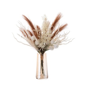 CallaFloral Bouquet de fleurs artificielles en forme d'ormeau chocolaté, décoration portable pour la maison et les accessoires de mariage CF01320 - Product Image 5