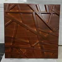 ZJ Wholesale Wall Decor 3d Design Tiles Interior Plastic PVC Wallpaper Home Decoration 3d Wall Panel