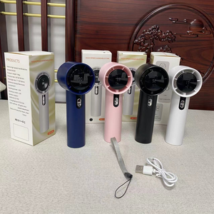Factory Direct Wholesale Portable Charging <b>Fan</b> Multi-Function 400mah Handheld <b>Fan</b> 100 Speed <b>Folding</b> Mini <b>Hand</b> <b>Fan</b> - Product Image 1