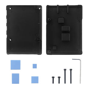 Custodia in Lega di Alluminio per Raspberry <span class=keywords><strong>Pi</strong></span> 4 Modello B con Raffreddamento Passivo e Dissipazione del Calore - Product Image 6